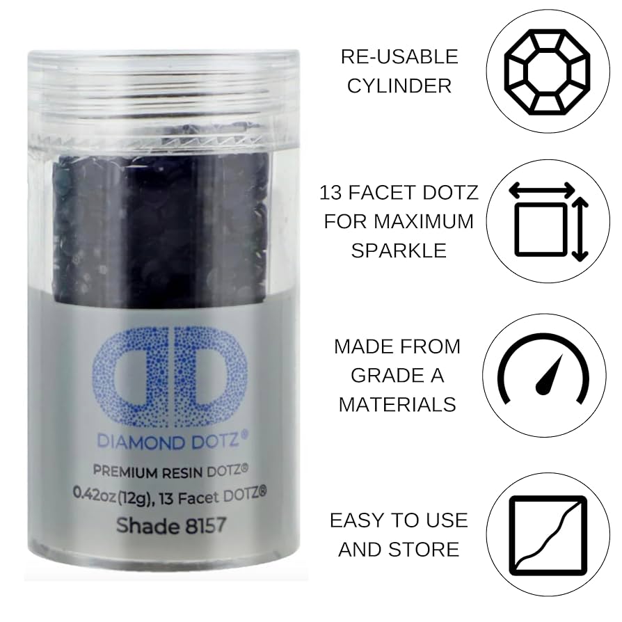 Amazon.com: Diamond Dotz 2.8MM 12G Cylinder Midnight Blue